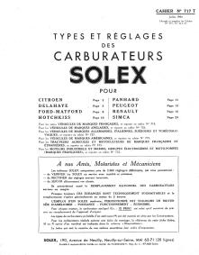 carburateur solex f32 bic